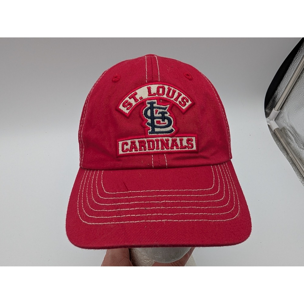 MLB St. Louis Cardinals Kids Baseball Cap Red Cotton Adjustable Hat EST 1892